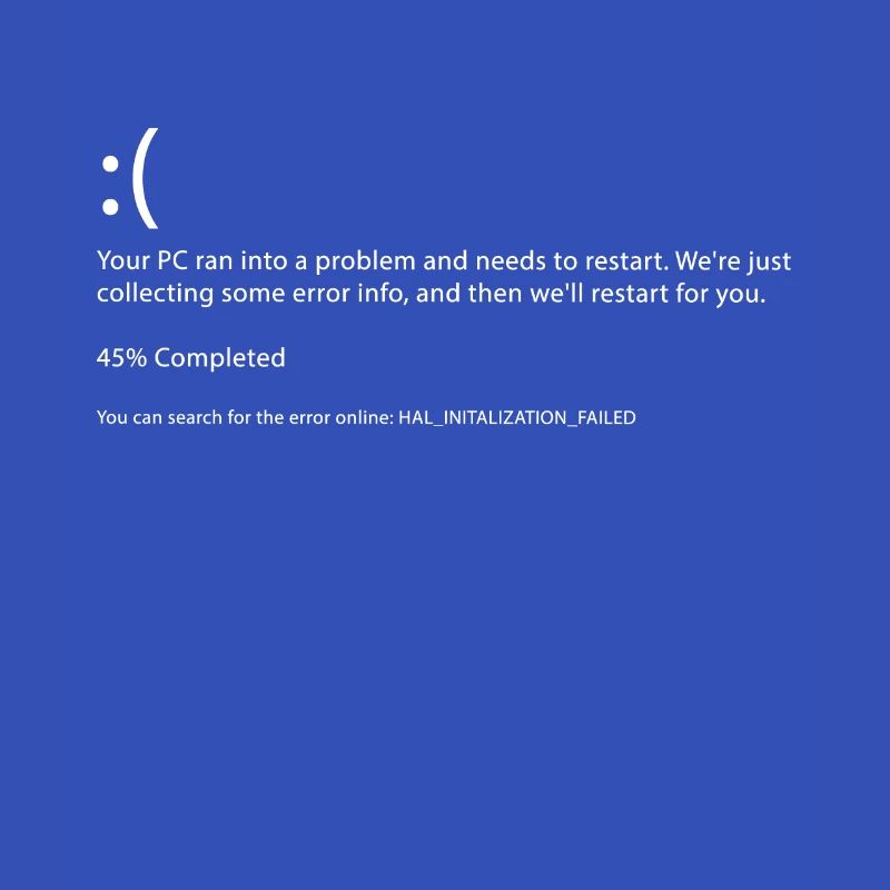 Programmieren Error Bluescreen Gaming Geschenk
