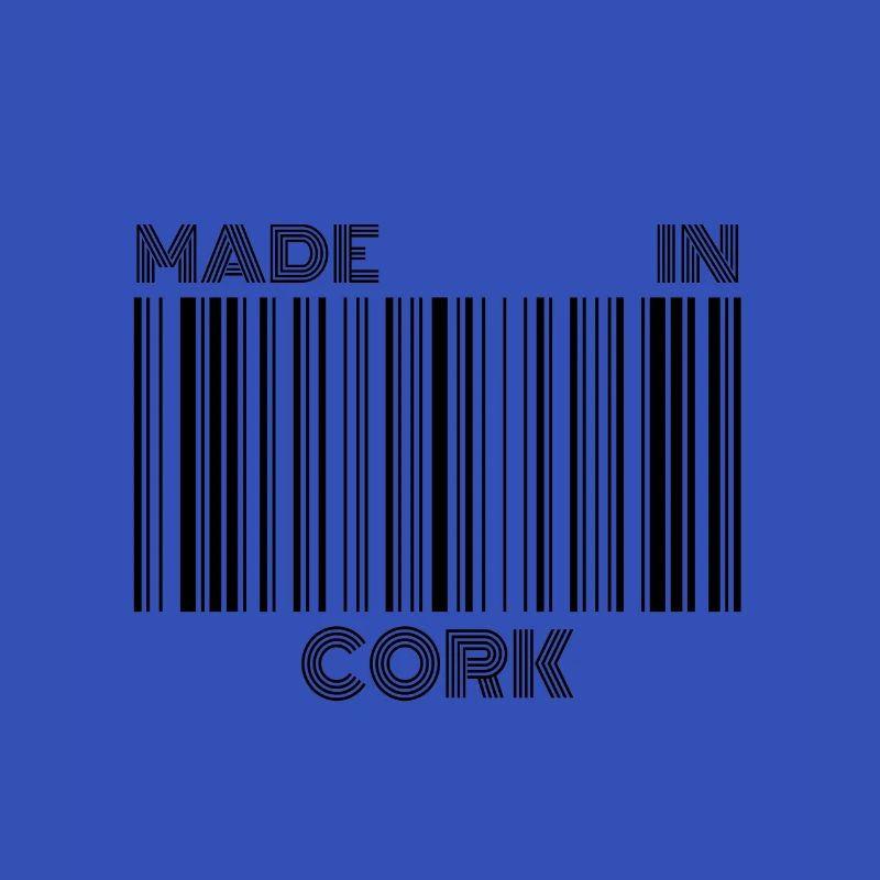 Made in Cork Code à barres Irlande Idée cadeau