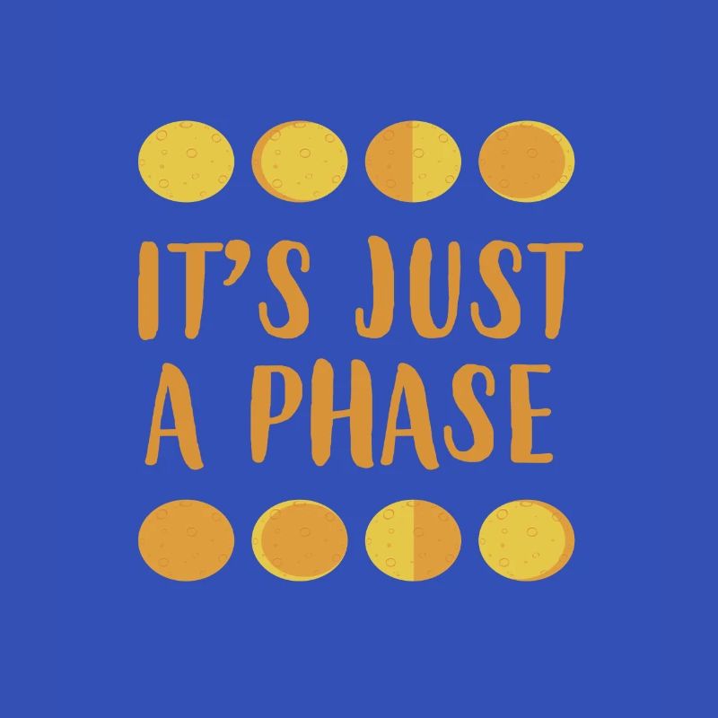 Nerdy drôle, c'est juste une phase de lune et d'espace