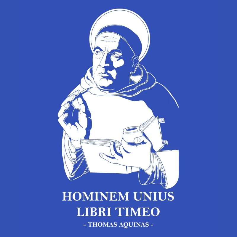Citation du philosophe Thomas d'Aquin d'Unius Libri
