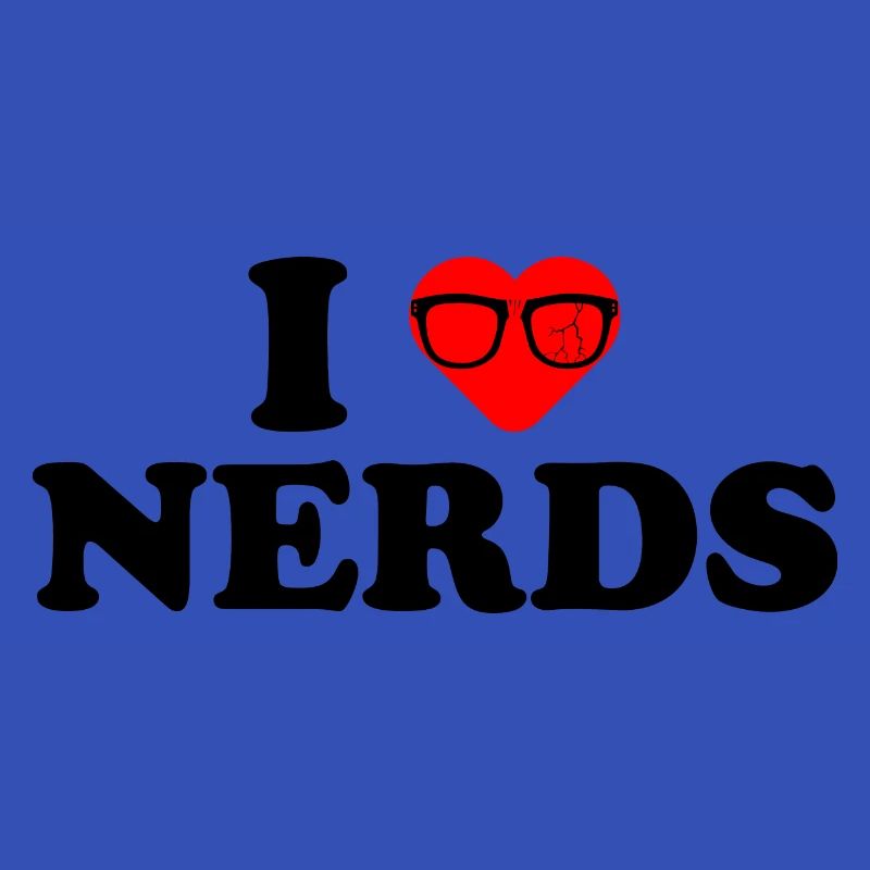 I Love Nerds tshirt - I Heart Nerds in Binary