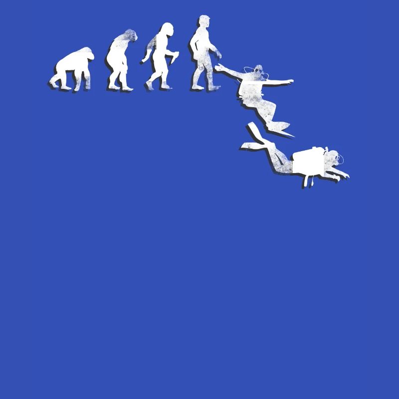 Evolution divers are diving