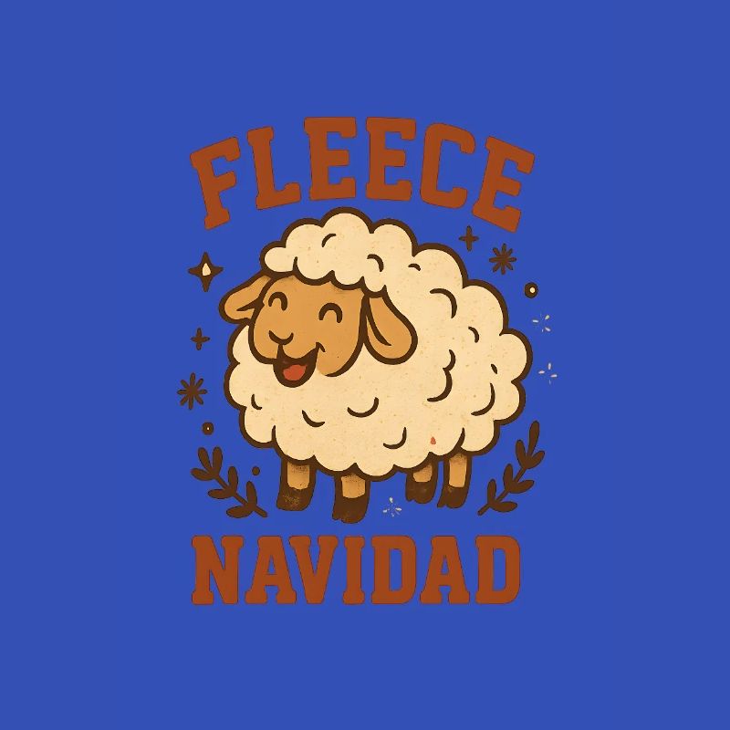 Fleece Navidad Schäfchen
