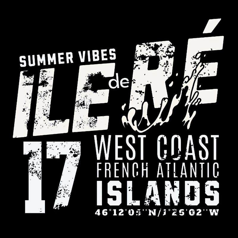 Ile de Ré West coast Atlantic