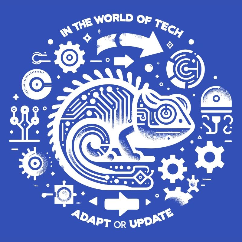 In der Welt der Technik anpassen oder aktualisieren