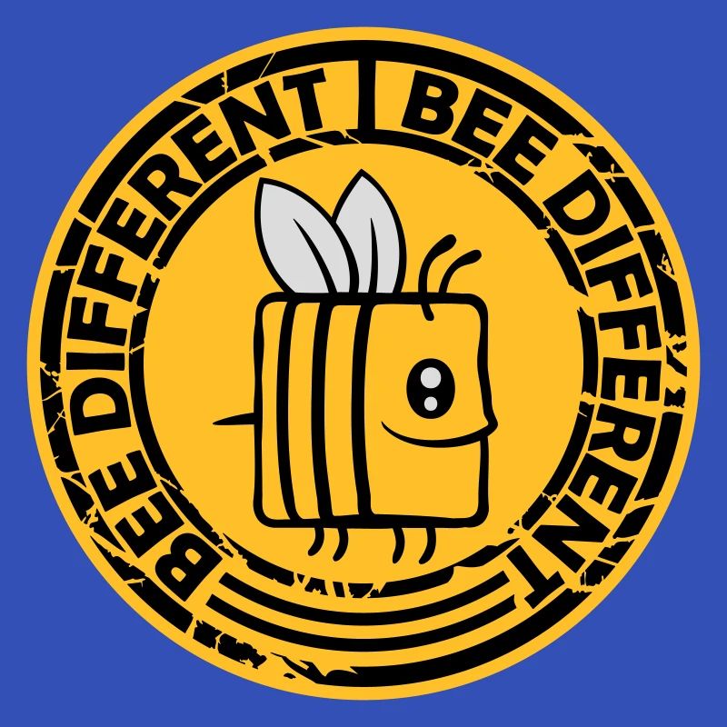 bee different Spruch Zitat