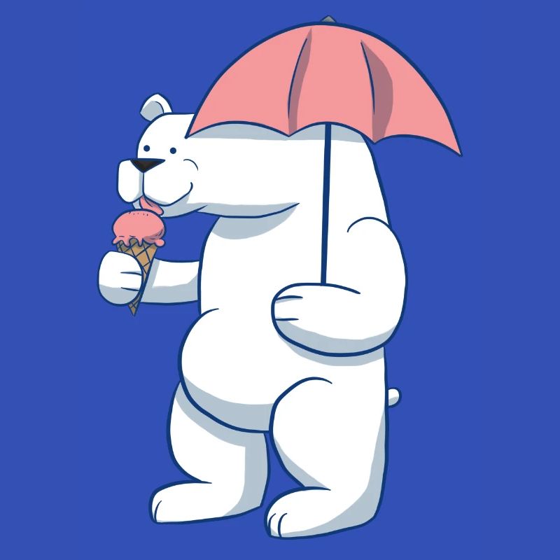 Eisbär Eis Eiscreme