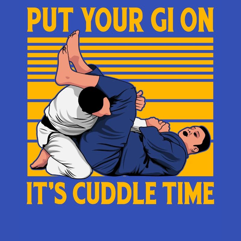 Brazilian Jiu-Jitsu put your Gi on cuddle time