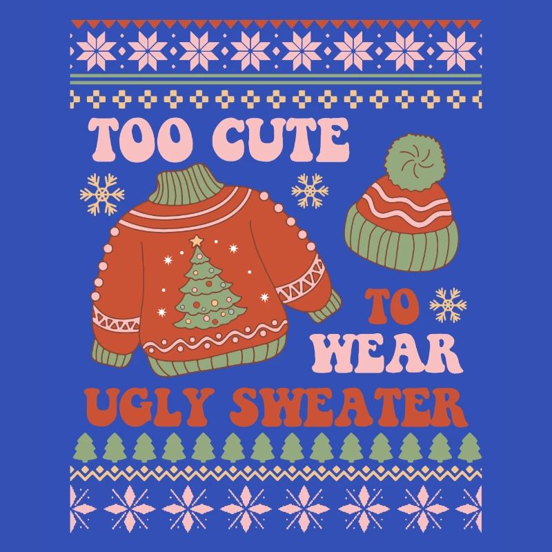 Pull de Noël moche