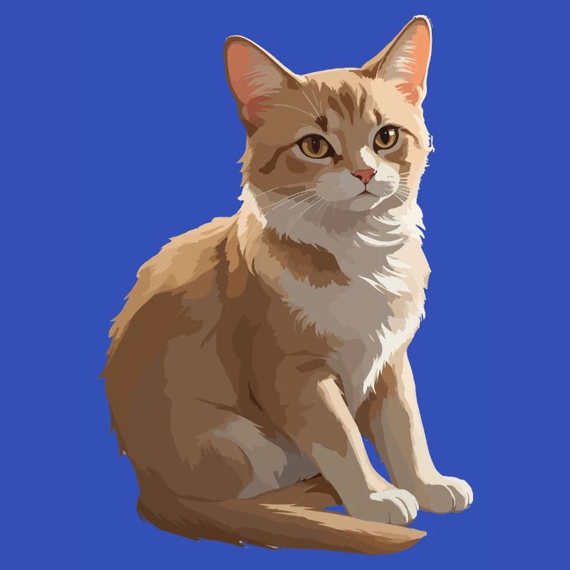 Chat mignon - Conception de chat de compagnie