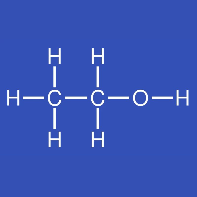 Éthanol structure alcool chimie