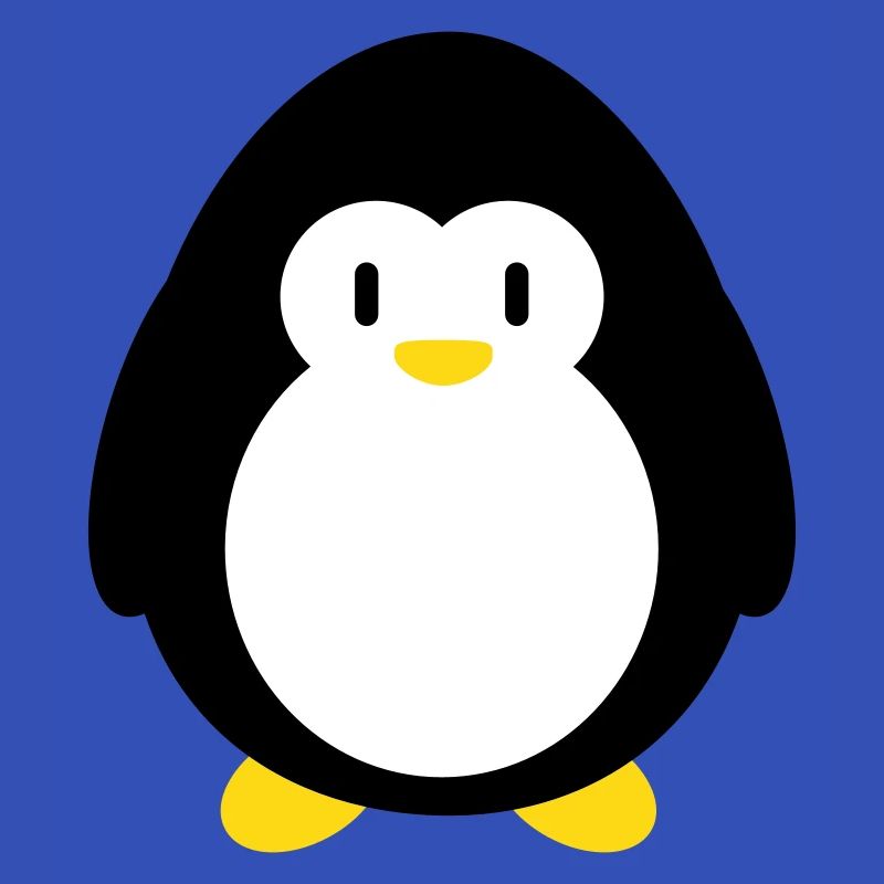 Kleiner süßer Pinguin