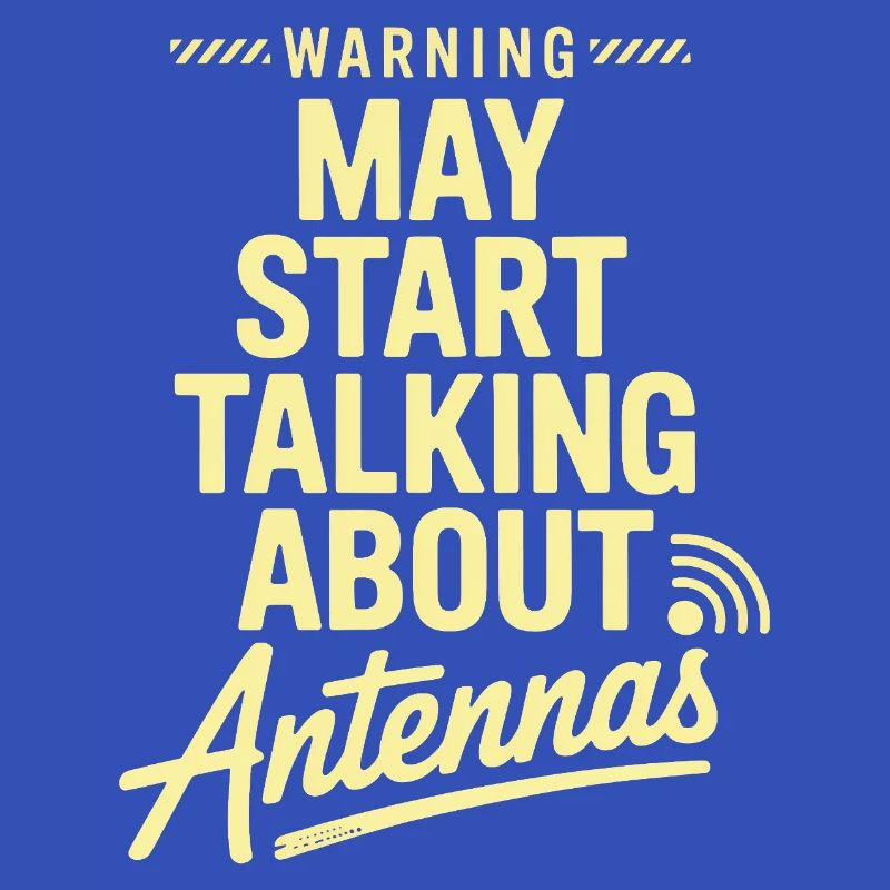 Affiche de discussion sur l’antenne de la satire rétro tech