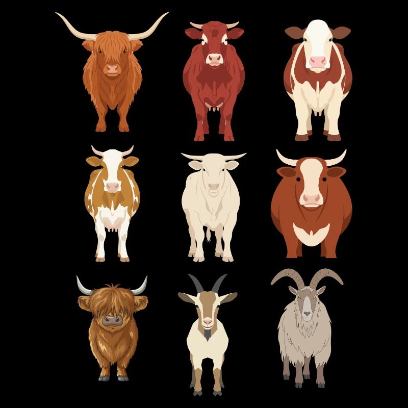 Vaches idée cadeau 