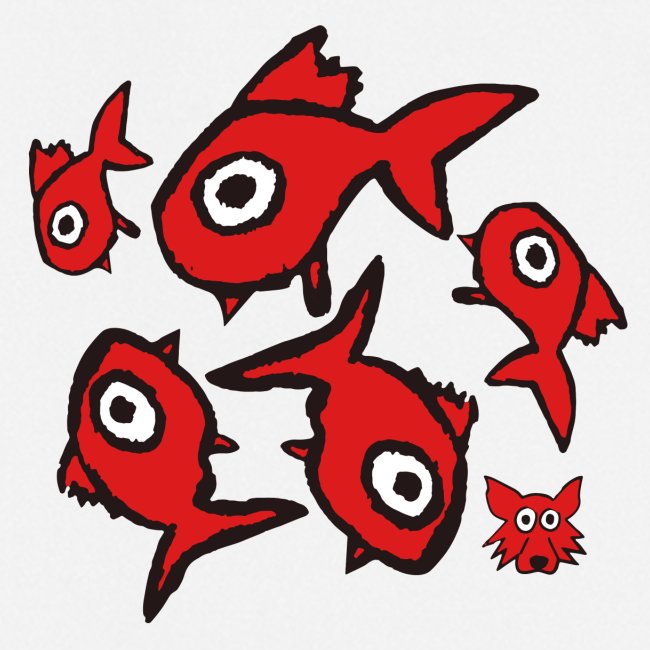 red fishes