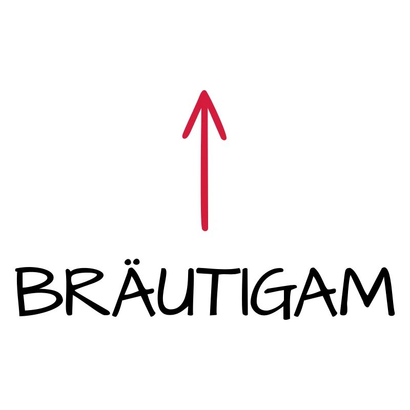 Bräutigam Junggesellenabschied Pfeil
