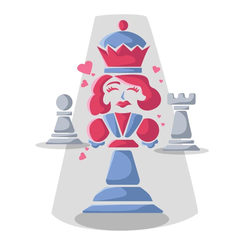 Chess Queen Dame Chess Player