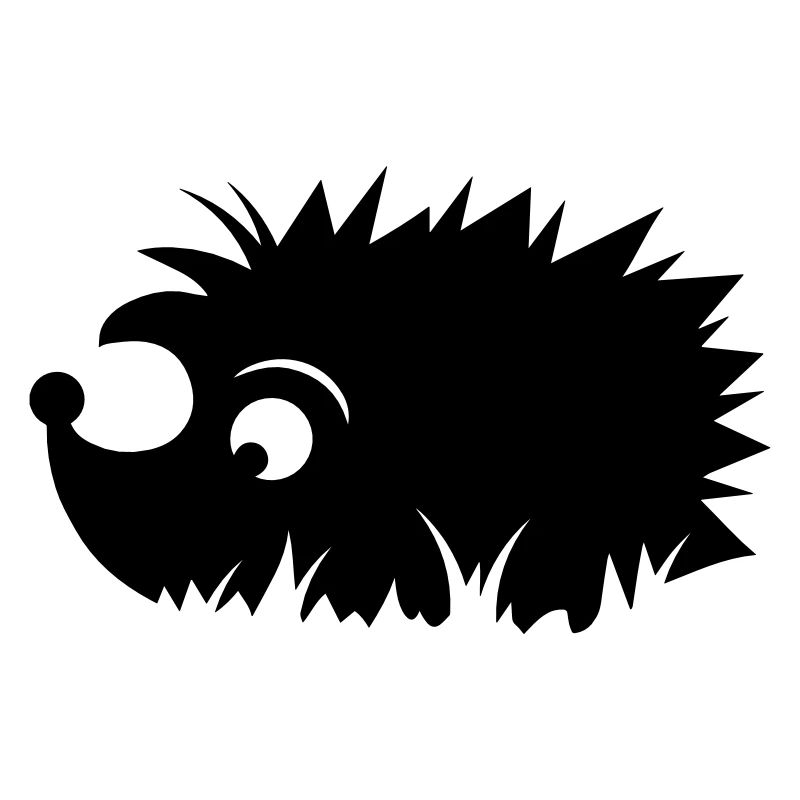 A hedgehog is sitting in a meadow