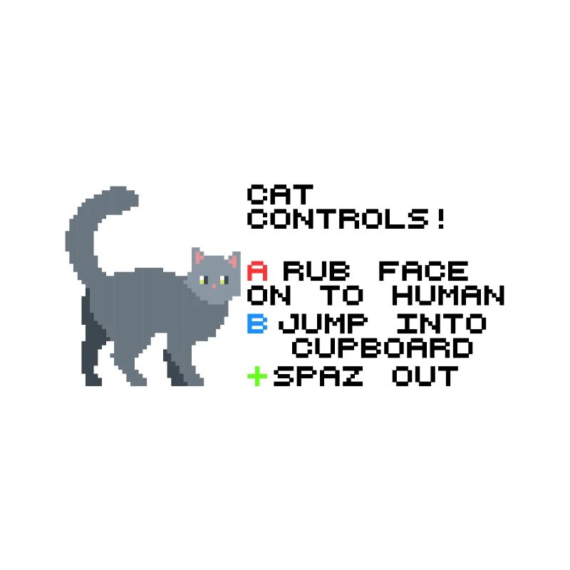 Cat Controls Pixels