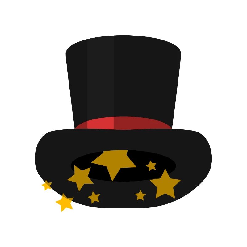 Magic Hat Cylinder Cylinder Hat Wizard