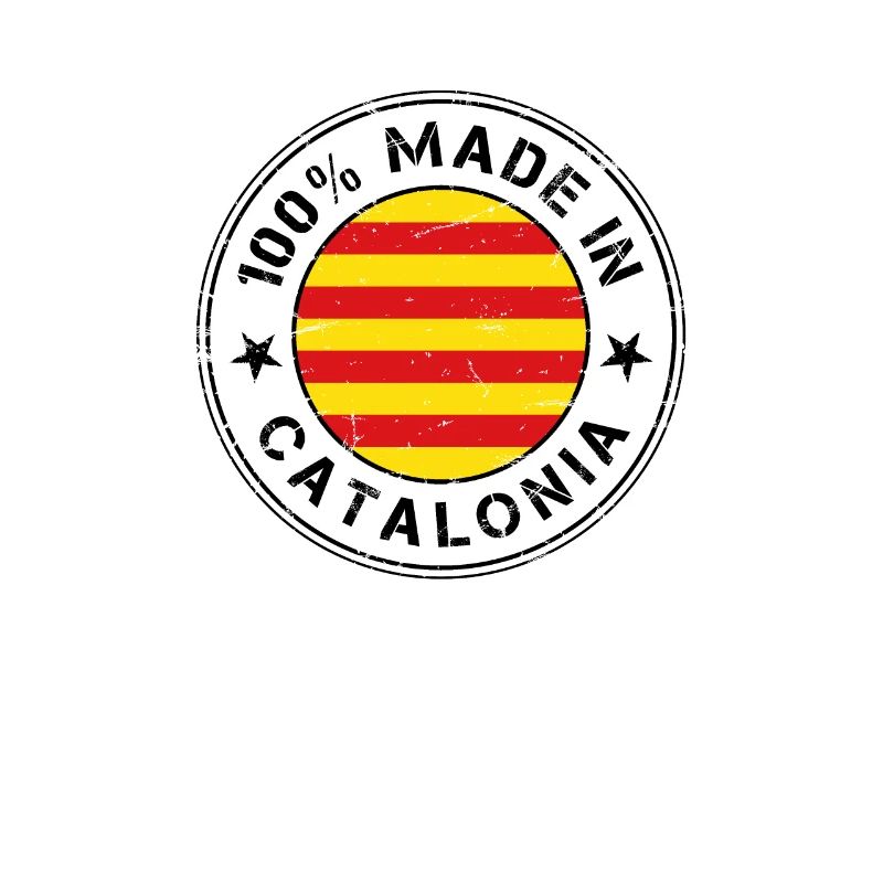 Fabriqué en Catalogne drapeau catalan drapeau