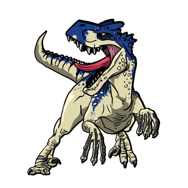 gefährlicher Raptor T-Rex Dinosaurier Geschenk