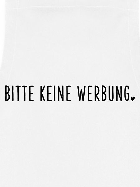 Bitte keine Werbung