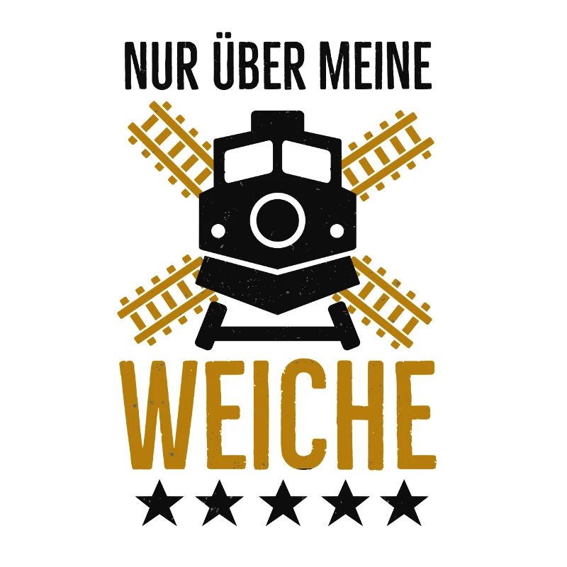 Weiche Lokführer lustige Eisenbahner Sprüche