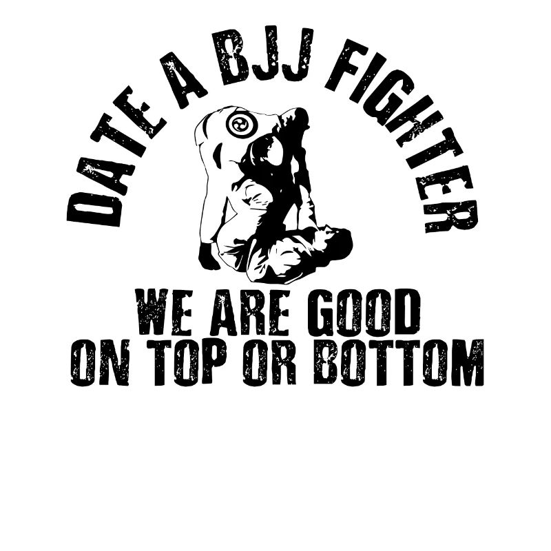 Datum Eines Bjj-Kämpfers Good Top Oder Unten Jiu