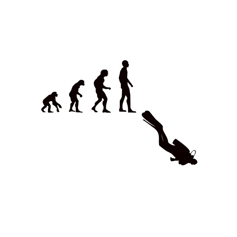 Plongée Évolution | Les gens Développement Idée