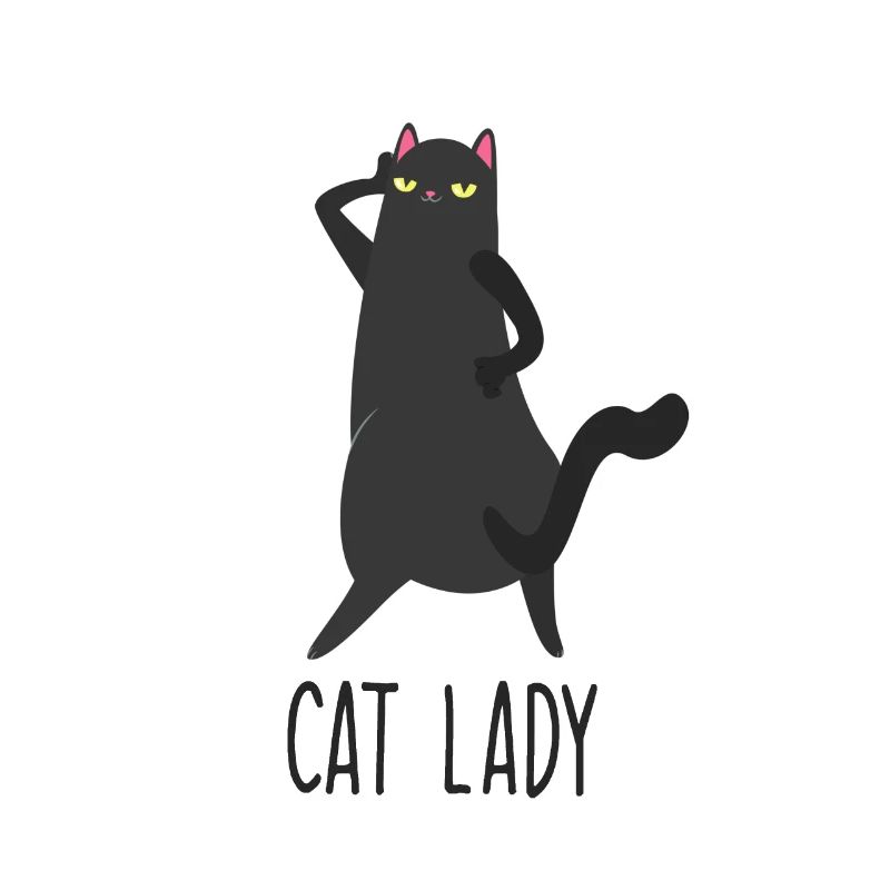 ChatmaMa Meow Pulli Cat Dame Chats Dame