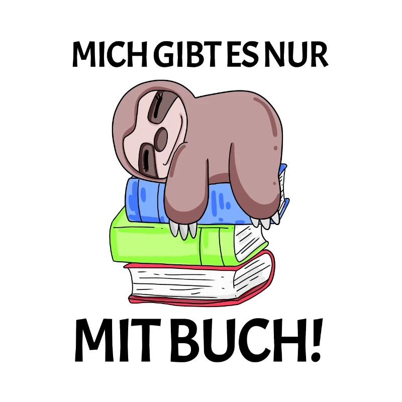 Buch Spruch Bücher lesen Leser Geschenk