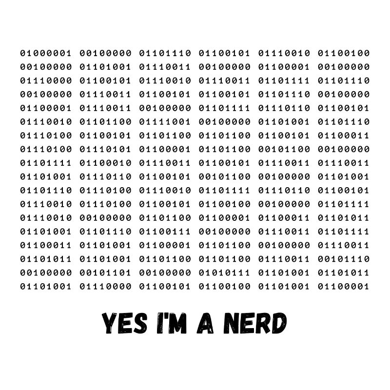 Ich bin ein Nerd