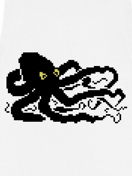8bit pixel octopus