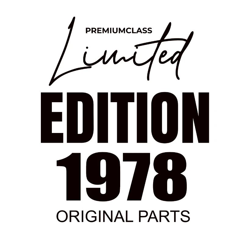 Édition limitée 1978