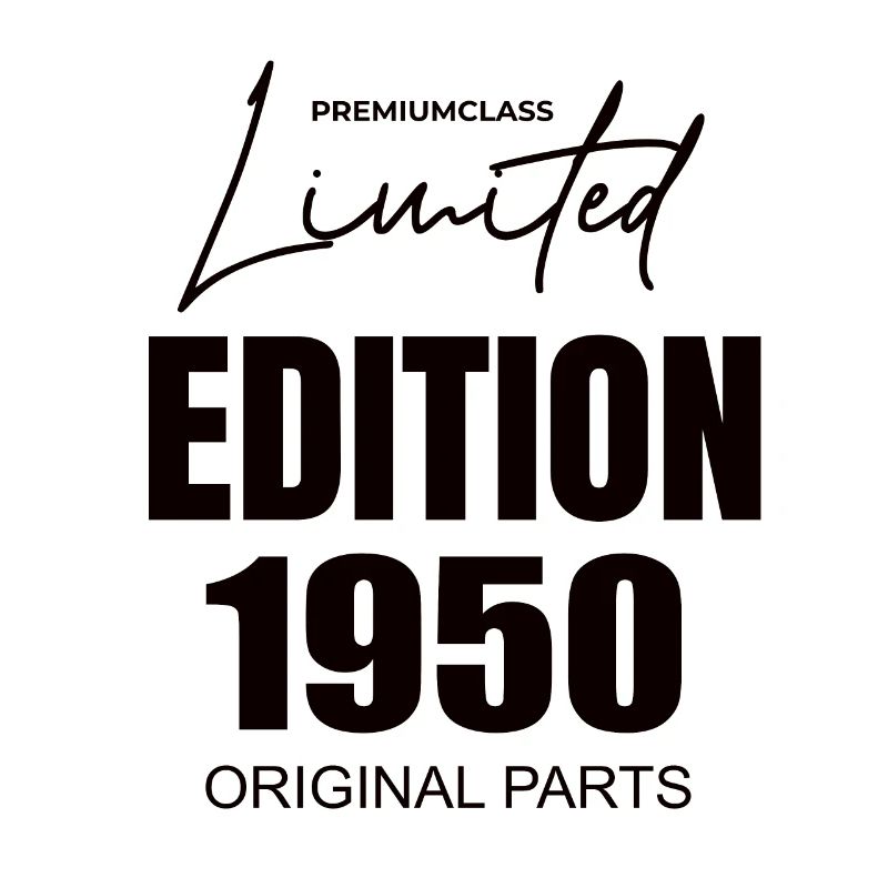 Édition limitée 1950