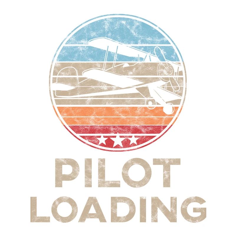Airplane Pilot Flying Training I Gift