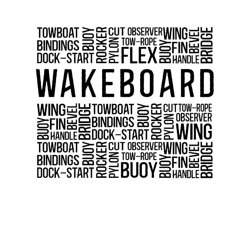 Wakeboard Wakeboarder Wakeboarding Geschenkidee