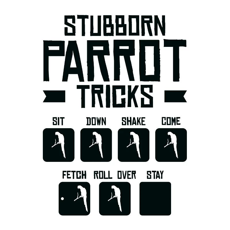 Ara Birdnerd Pet Tricks Perroquet persistant