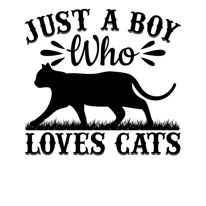 Katzenbesitzer Ich bin nur ein Junge, der Katzen l