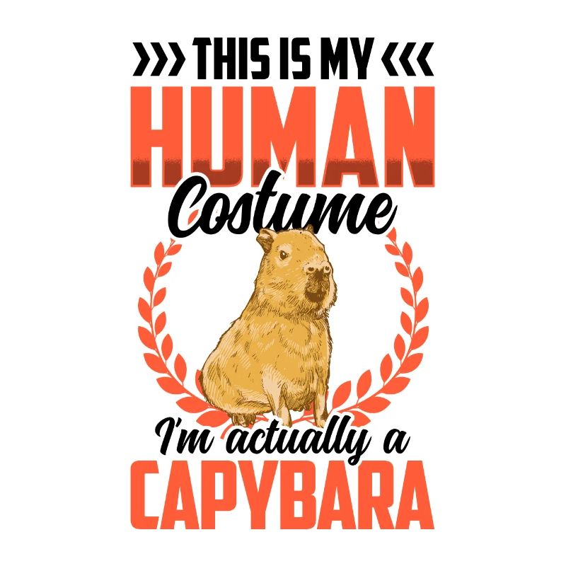 Capybara das ist mein Kostüm Capybara
