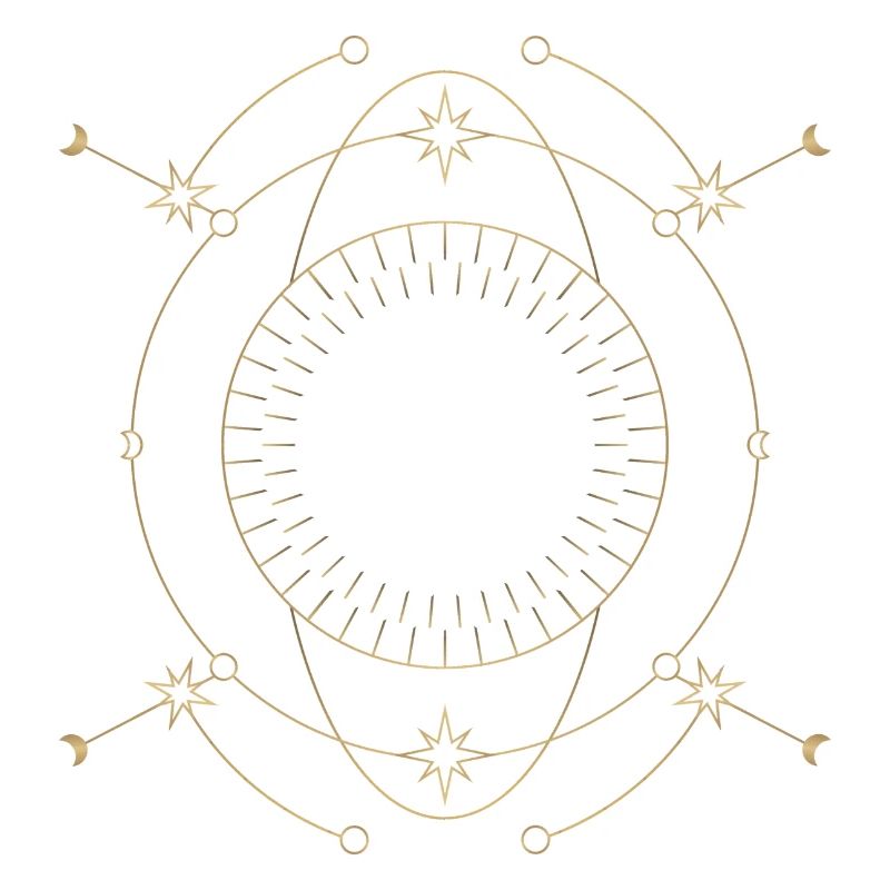 Conception de l’orbite du cercle d’étoile dorée