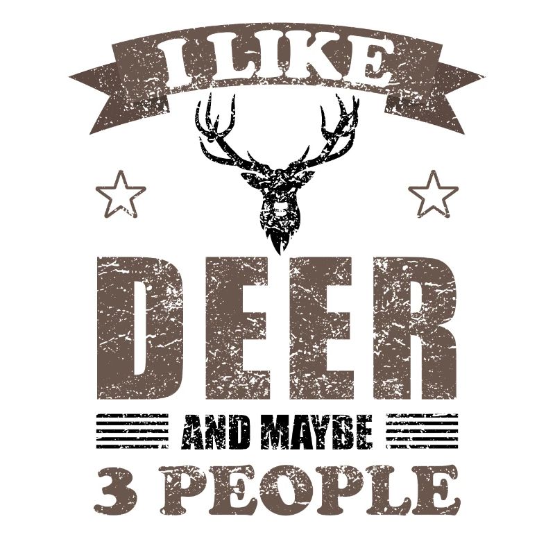 Deer Deer Animal Lover Funny Saying Gift