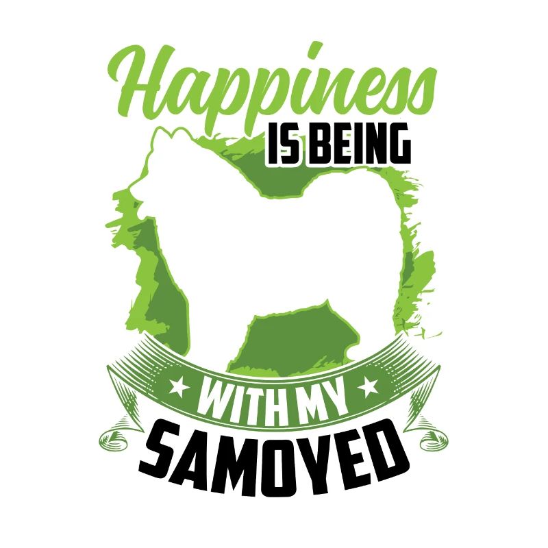 Samoyed is happy to be Samoyedenspitz