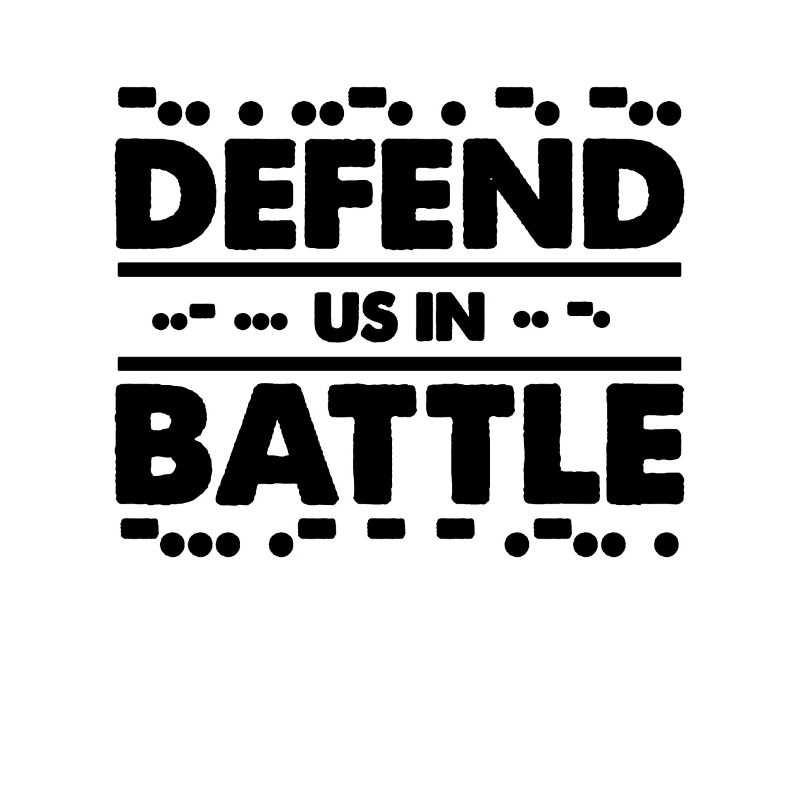 Defend Us In Battle Frequency Ham Radio Operator