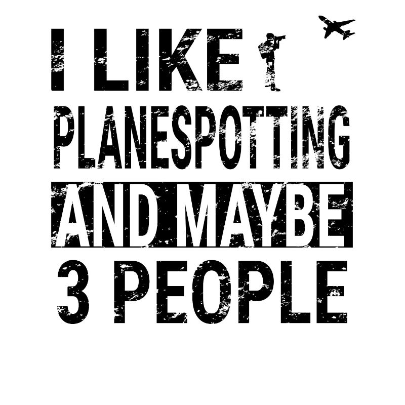 Planespotter Planespotting Flugzeug Geschenk