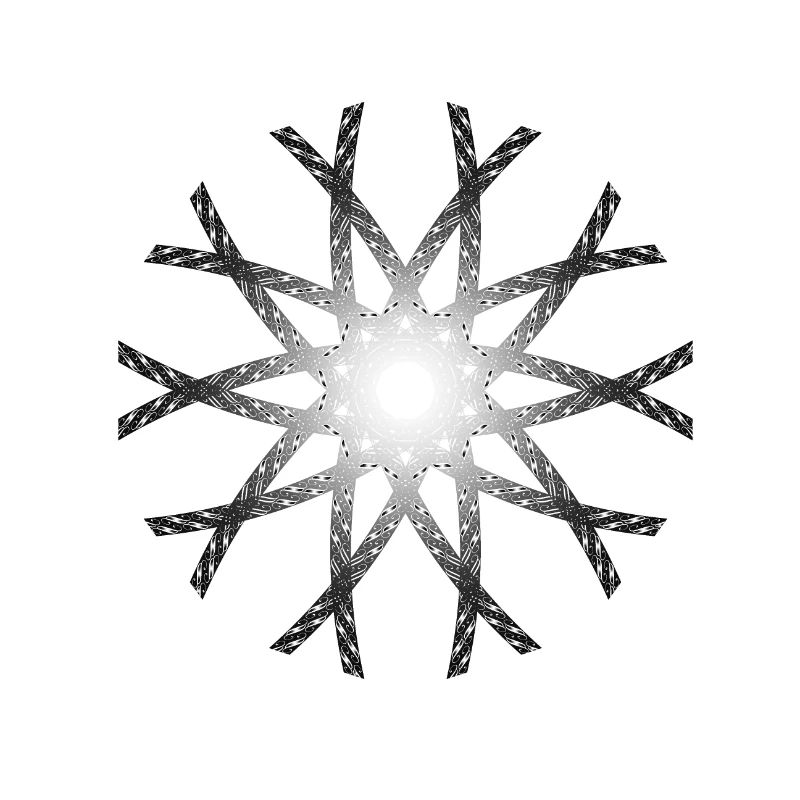 Bar circled gray gradient