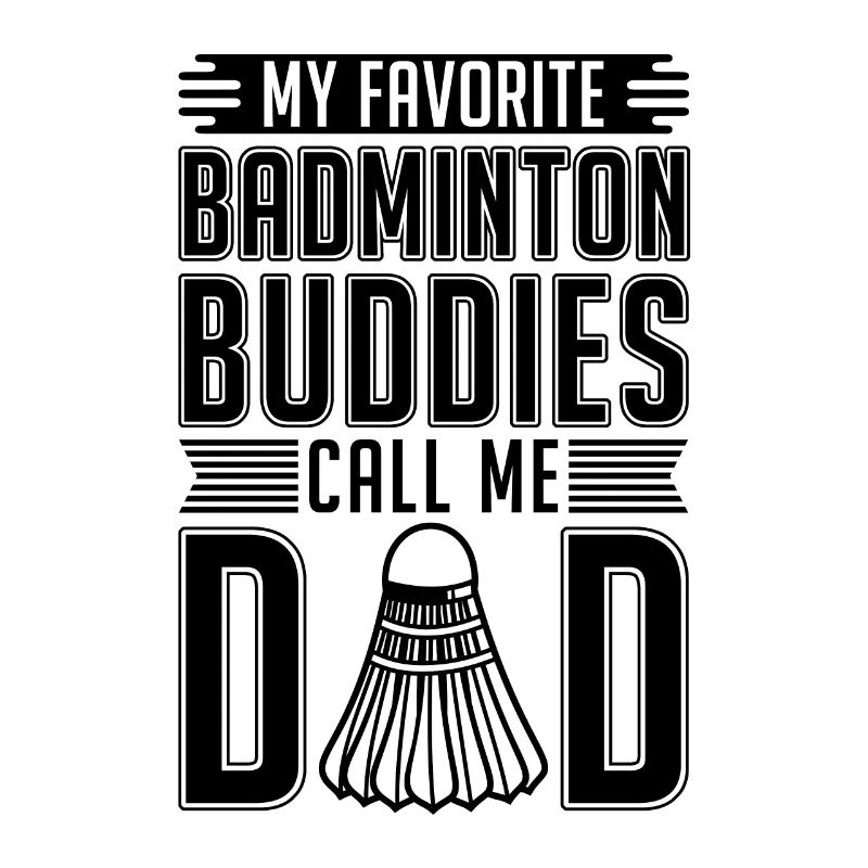 Mes copains de badminton préférés Shuttlecock Player