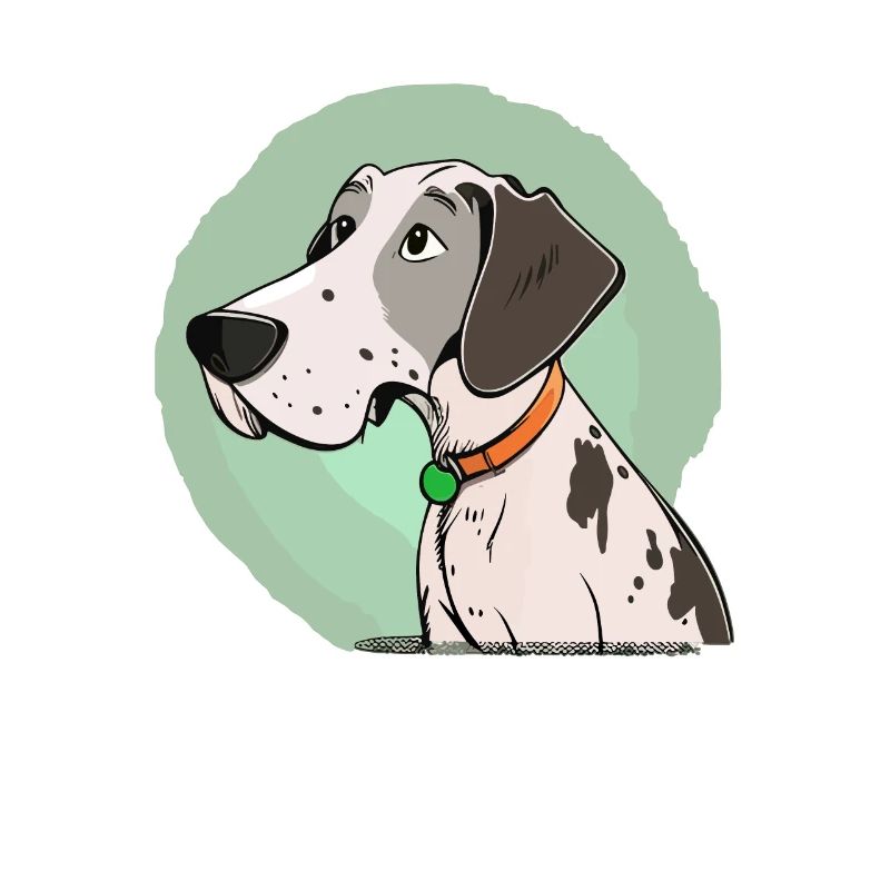 Hund im comic style