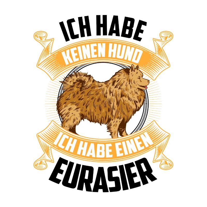 Ich habe einen Eurasier Spitz Eurasian Dog